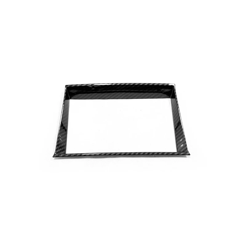 

For Hyundai Tucson 2016 2017 2018 Accessories ABS Carbon fibre Control Navigation Decorative Frame Cover Trim Car Styling