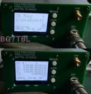 Imagem -03 - Kit Contador de Frequência Medidor de Frequência 11 Bits Estatísticos segundo Fa2 1hz6ghz