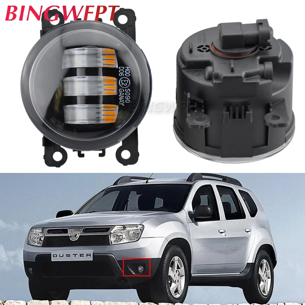 

Fog Lights for Renault Duster Logan Koleos Clio IV Megane 2/3 Talisman Grand Scenic Sandero Fog Light Headlight LED Fog Lamp