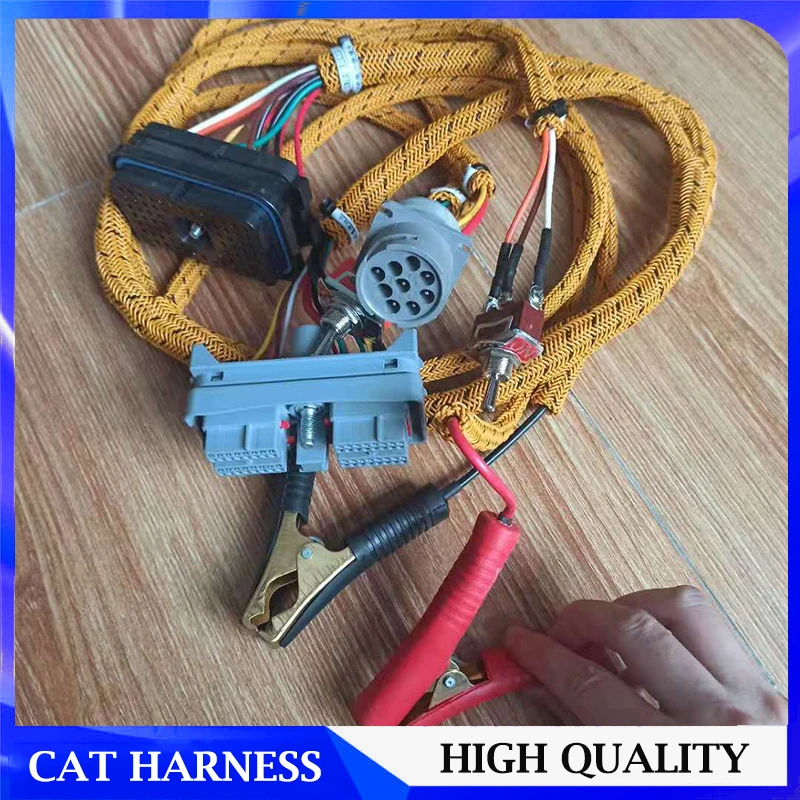 For Caterpillar Excavator C/D Engine Wire Harness CAT Engine Inspection Connection Wiring Harness