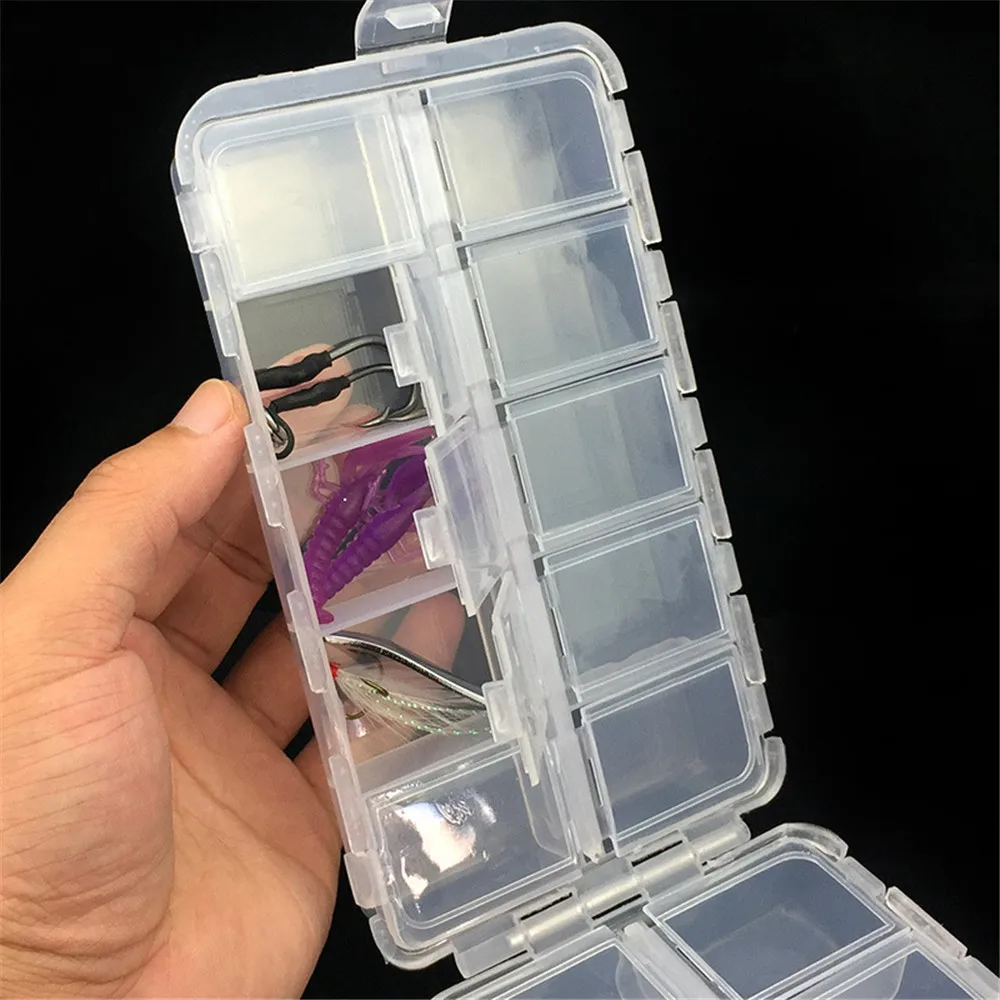 20 Compartments Fishing Tackle Box New Storage Boxes Fishing Accessories Fishing Gadget Box Mini Storage Box