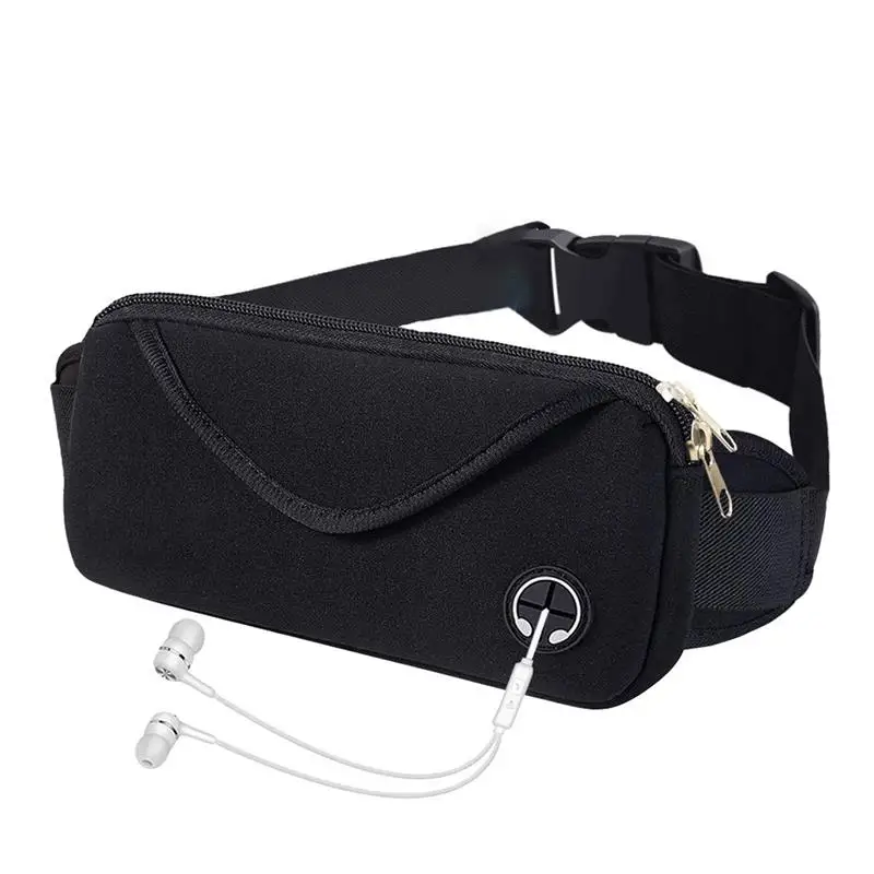 Waterproof Canvas Waist Bag Multi-Purpose Adjustable Waist Pack Fanny Pack For Running Cycling Storage Anti-Theft Bags Invisible