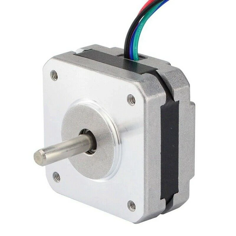 2Pcs 17Hs08-1004S 4-Lead Nema 17 Stepper Motor 20mm 1A 13Ncm(18.4Oz.In) 42 Motor Nema17 Stepper for Diy 3D Printer Cnc Xyz