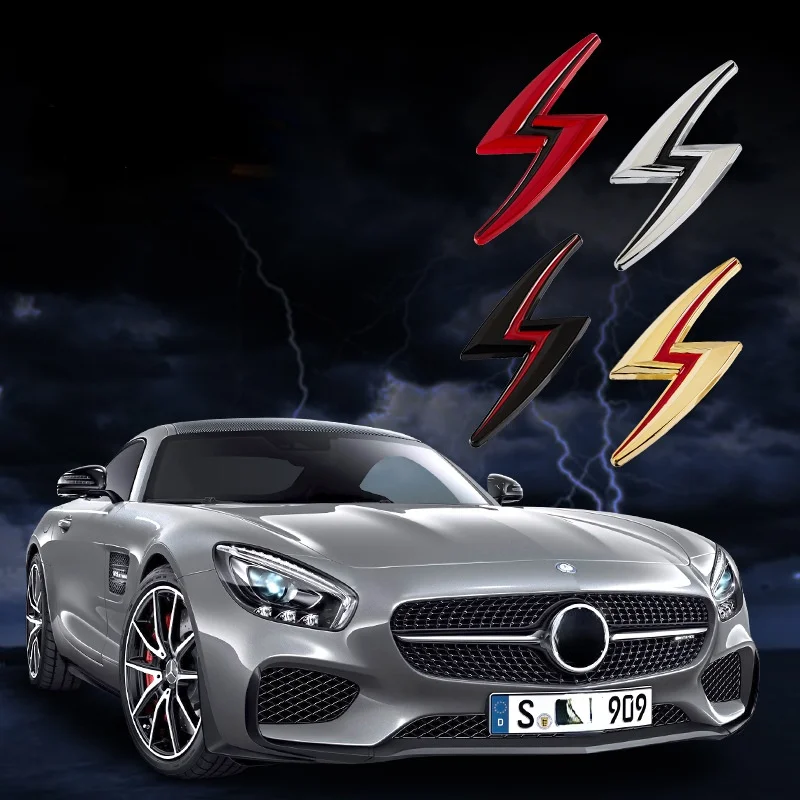 

1 Pcs 3D Metal S Lightning Logo Emblem Badge Trunk Car Stickers Decal For Nissan S12 S13 S14 S15 200SX 240SX S2000 S-Cargo GT-R