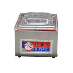 Digital Display Fully Automatic Vacuum Sealing Bag Food Sealing Machine Food Industry Packaging DZ-260C Vacuum 220V/110V