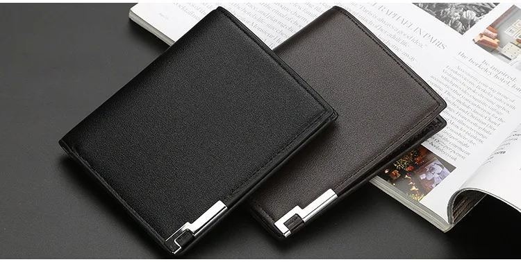 Neue Herren-Geldbörsen mit individuellem Namen, Kartenhalter, hochwertige Herren-Geldbörse mit Namensgravur, PU-Business-Geldbörsen für Herren, Carteria – Detail 17