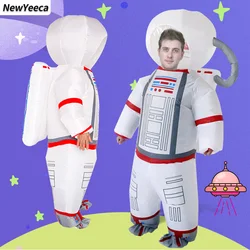 New Astronaut Suit Inflatable Space Cosplay Hallowean Party Kids Costume Carnival Stage Game Cosmonaut Uniform Children Day Gift