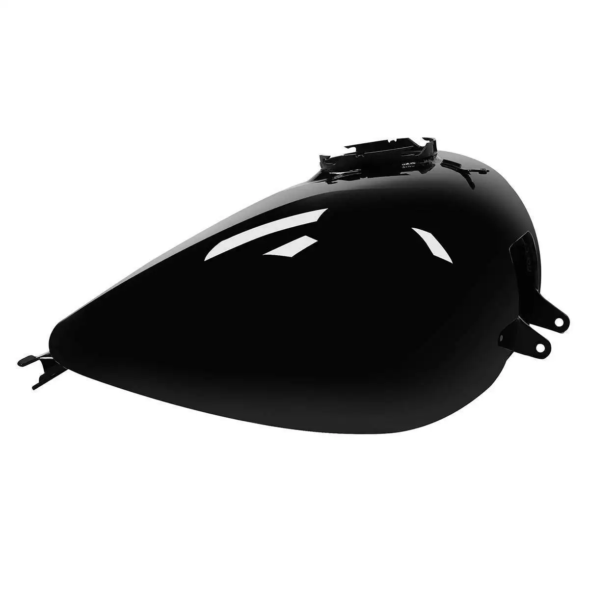 Motorfiets Zwart 6 Gallon Brandstoftank Voor Harley Touring Street Glide Road Glijden Electra Glide Ultra Limited 2008-2023 2018 19