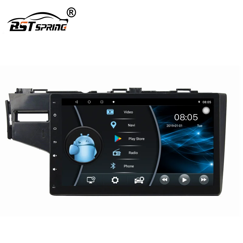 

Bosstar Auto Radio Car DVD Player for Honda Fit/Jazz 2014 LHD Android Car Multimedia System GPS Navigator 4G RAM 64G RAM