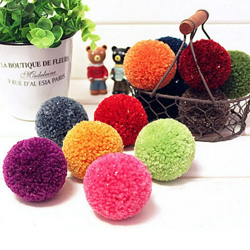 4 Teile/satz DIY Nadel Handwerk PomPom Maker Knitting Loom Kit Flusen Ball Weave Werkzeuge Tragbare 4 Größe Kunststoff Kinitting Zubehör