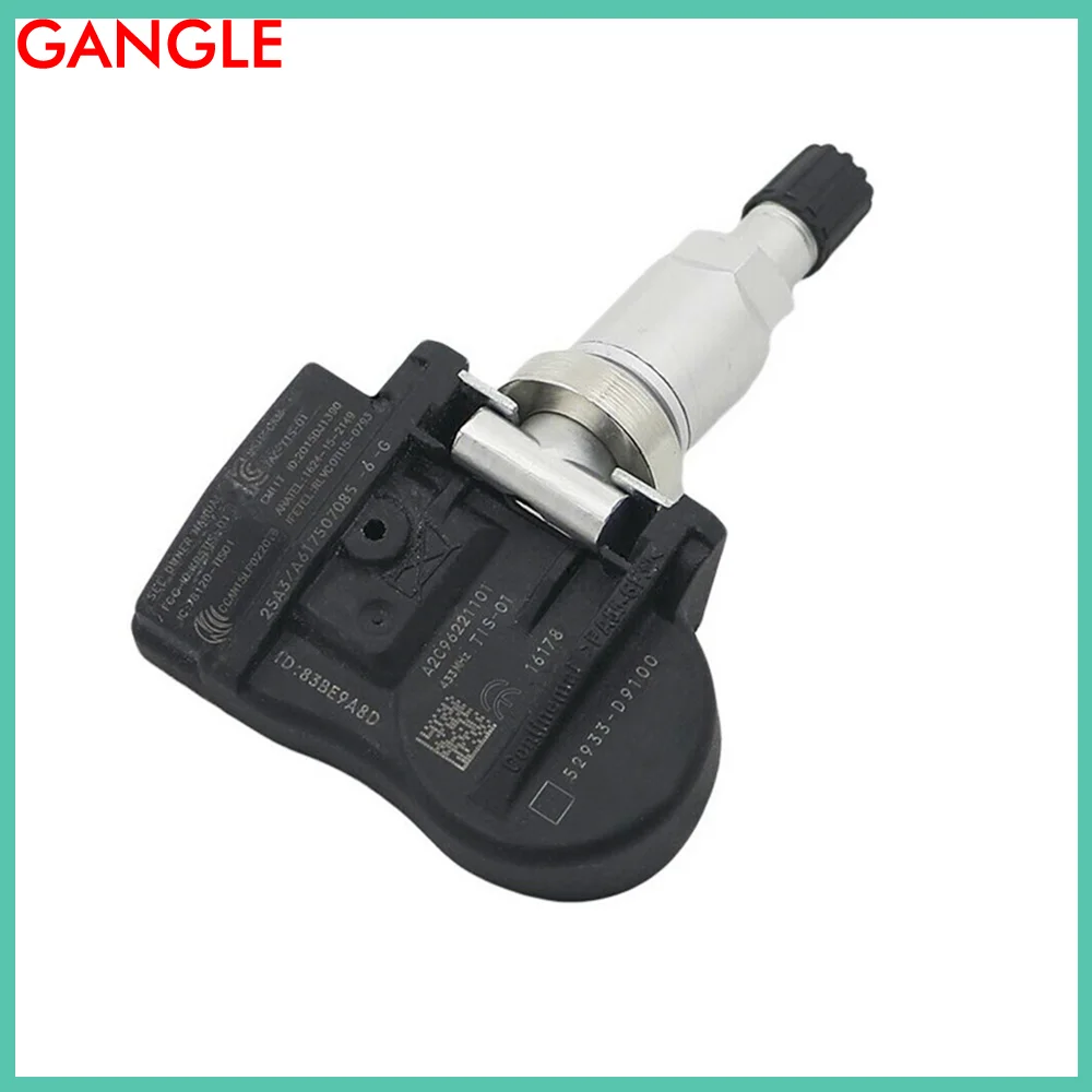 FOR 2019 2020 2021 2022 2023 2024 KIA SOUL (SK3) SOUL TPMS 433MHz TIRE PRESSURE SENSOR TPMS HYUNDAI 52933-D9100 52933-D4100