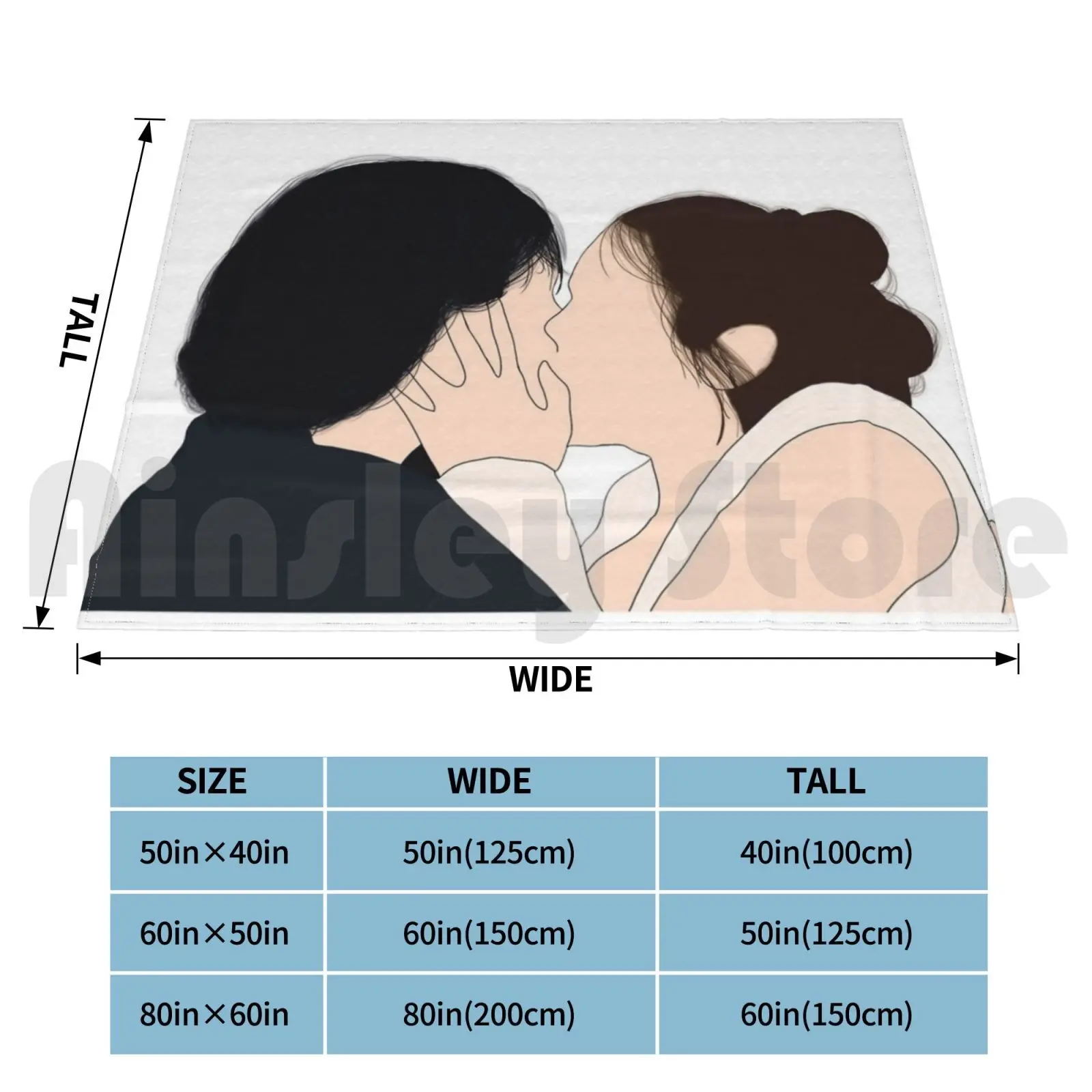 Reylo Kiss Blanket For Sofa Bed Travel Ben Solo Rey Rey Skywalker Kylo Ren The Force Awakens The Last Jedi The