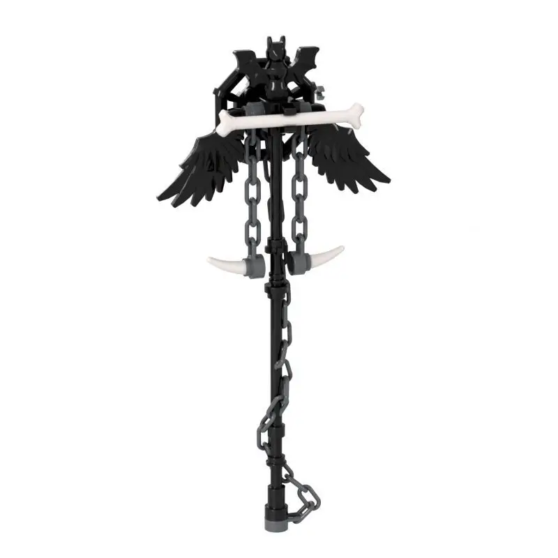 Building Blocks Medieval Accessories Figures Soldier Arevil Spirit My Fight Knives and Swords Weapon Command Flag Kids Toys