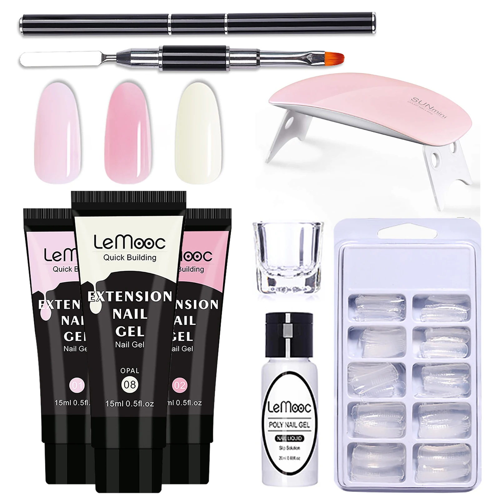 Poly Nail Gel Extension Nail Kit All For Manicure Set Acrylic Solution Nail Gel Design Set