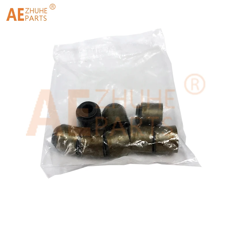 Valve Stem Oil Seal Intake Exhaust Forklift Diesel Engine For Isuzu C240 6BG1 Nissan TD27 Mitsubishi S4S Toyota Komatsu Yanmar