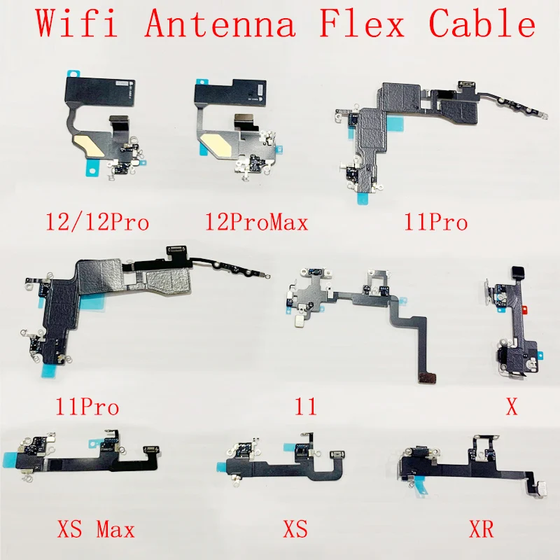 Wifi Antenna Signal Antenna Flex Cable For iPhone 12 12Pro 11 11Pro Max X XS Max XR Wifi Flex Replacement Repair Parts