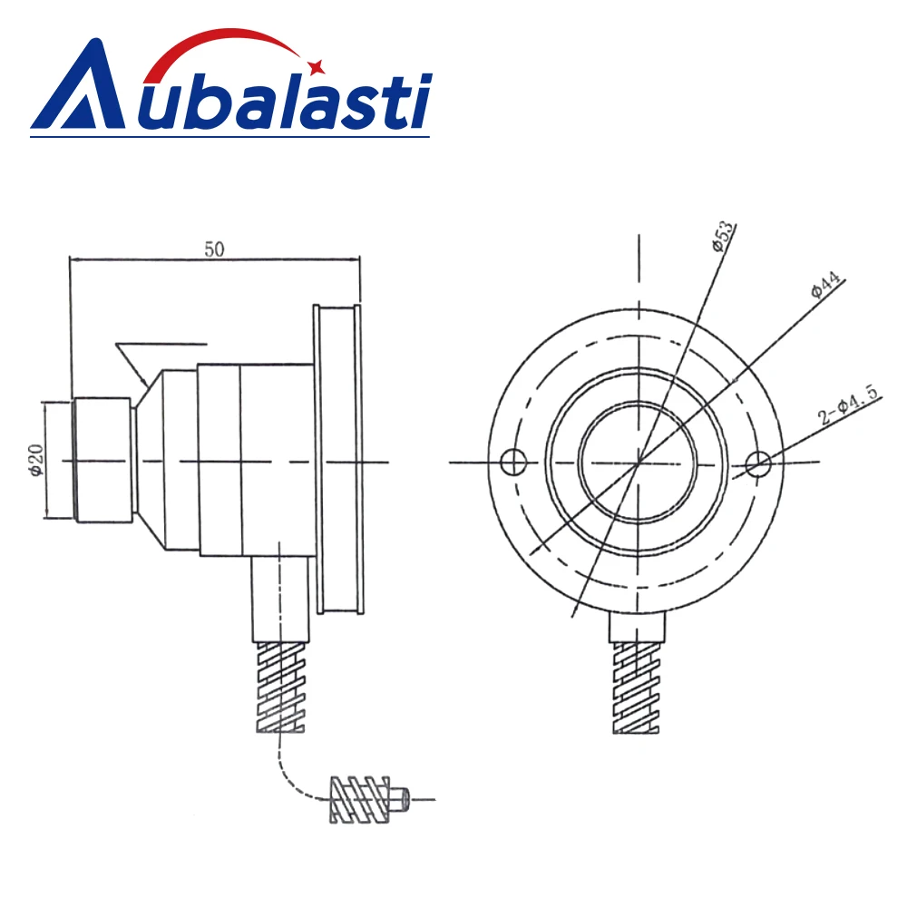 Aubalasti Automatic Tool Sensor High Precision Z Axis Tool Setting Auto-Check Instrument Setting Gauge For CNC Engraving Machine