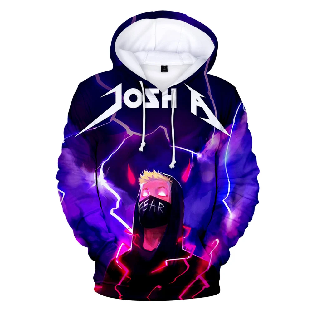 

3-14 years kids hoodie Josh A And Jake Hill 3D hoodies Sweatshirts boy/girls Hooded Pullovers Tracksuit Oversized child hoodies