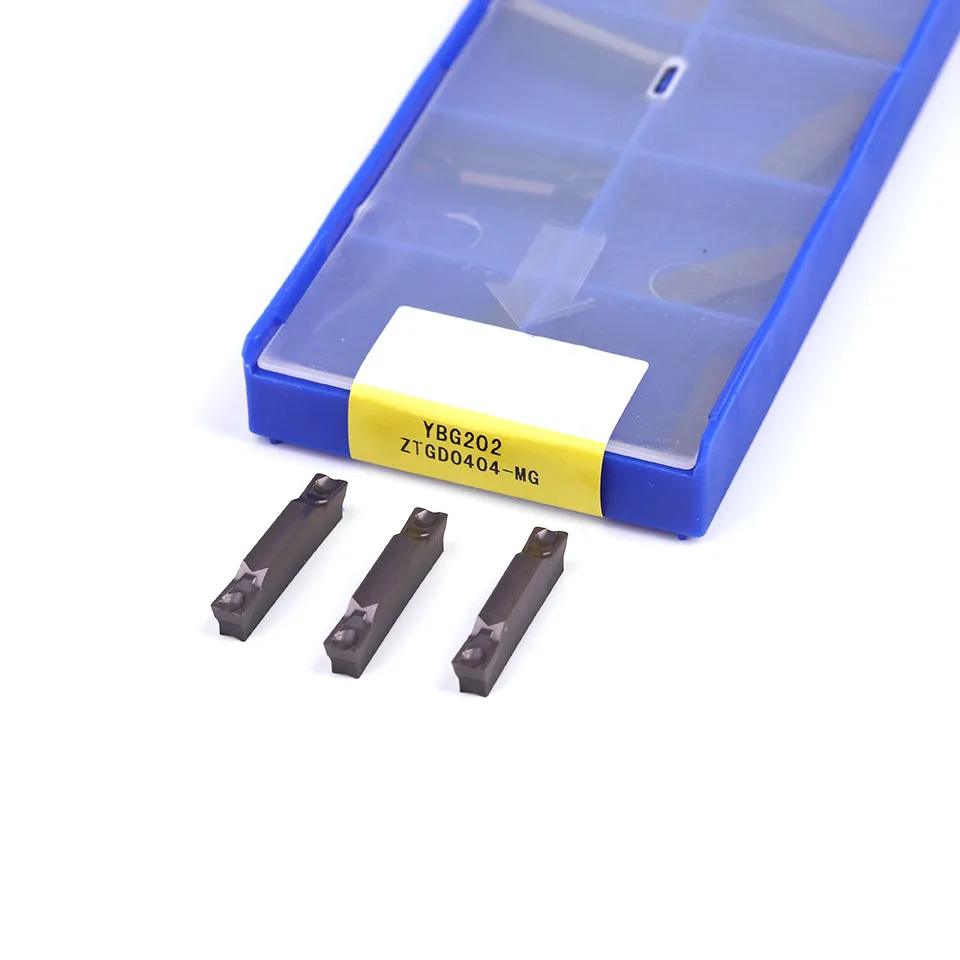 Grooving Lâmina Cnc Ferramenta Lâmina de Carboneto Ztfd0303 Ztgd0404 Zthd0504 Ztkd0608 Zted02503-mg Ybg202 Ybg302 Ybg205
