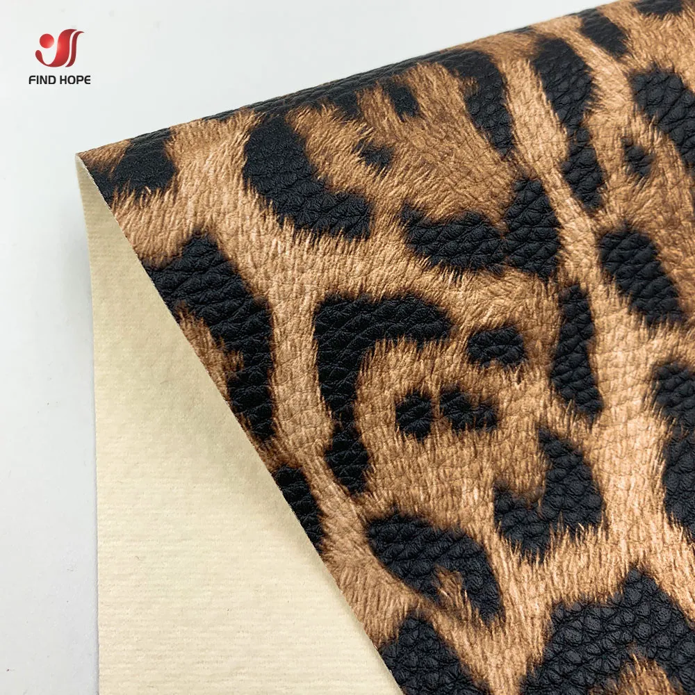 Leopard Print PU Leatherette Sewing Fabric Faux Leather DIY Craft Brooch Hair Bows GIFT Handmade Earring Making Doll Decor