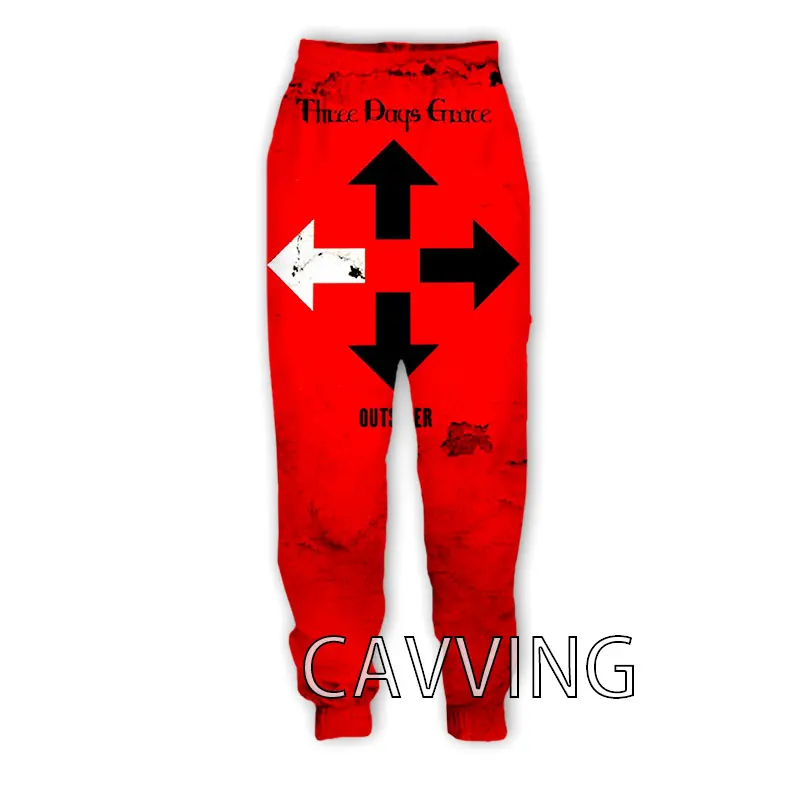 Nieuwe Mode 3D Print Drie Dagen Grace Band Casual Broek Sport Joggingbroek Rechte Broek Joggingbroek Jogging Broek Broek