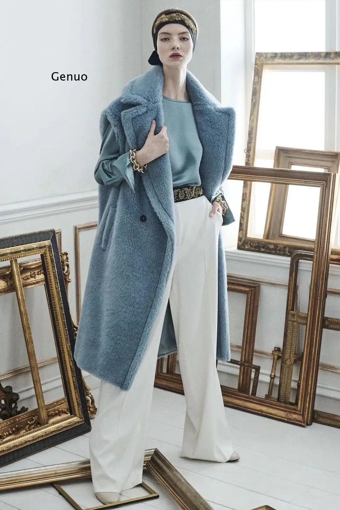 2024 Winter Teddy Vest Women\'s Coat Teddy Bear Real Wool Fur Coat Women Coat Vest Women Thicken Coat Oversize Coat Female