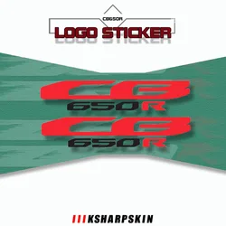 Motorcycle logo stickers modified reflective universal car stickers fairing decals suitable for Honda cb 650 r cb650r