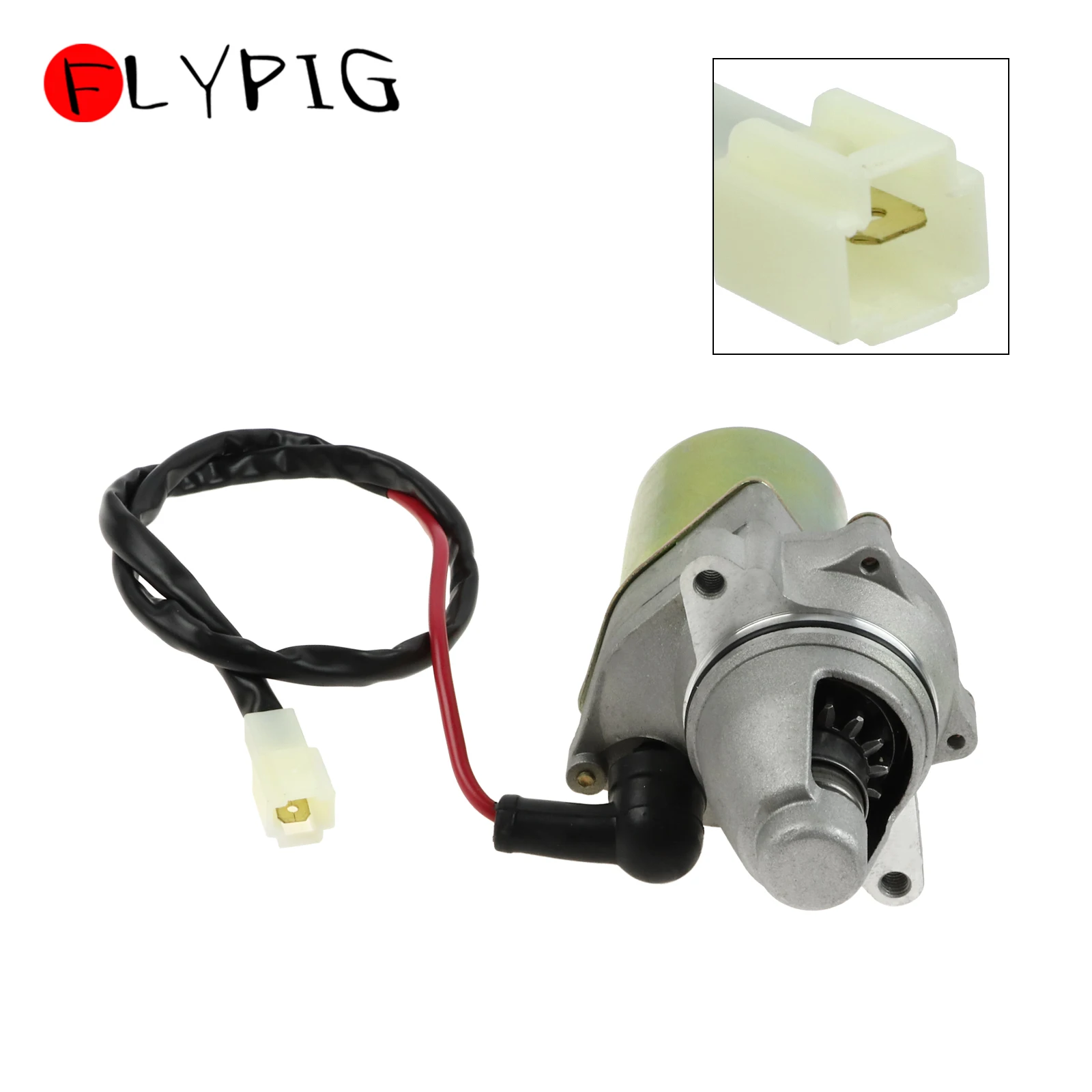 12V Starter Motor Heavy Duty for Suzuki LT80 LT80 Quadsport Kawasaki KFX80 KSF80 80cc Go Kart ATV Quad Dirt Bike