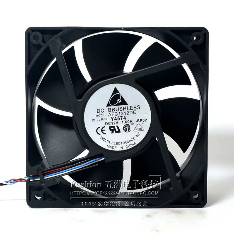 

New original AFC1212DE 12038 12cm 12V 1.6A high air volume PWM temperature control violent cooling fan