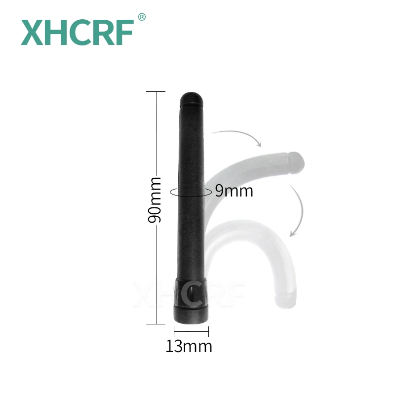 169MHz Antenna SMA Male 3dBi Omni 170 MHz Antennas Rotatable Rubber Wireless Aerial for Module Remote Control 169 MHz Antena