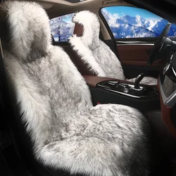 Supply New winter Car long plush Cushion / Car Seat Cover Plush Seat Pad Wool Mat