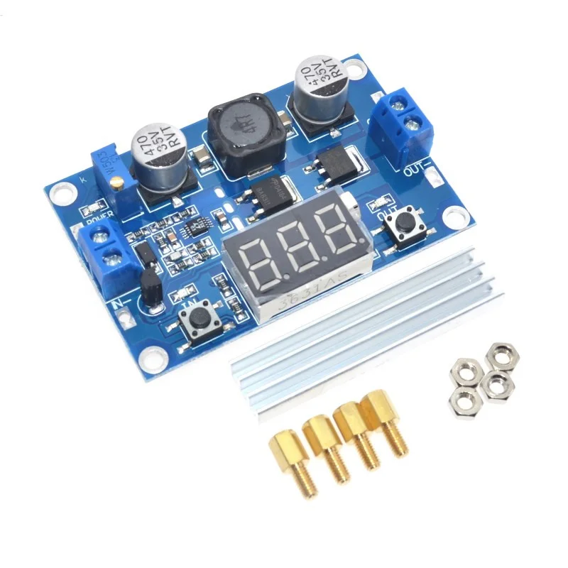 Ltc1871 dc intensifica o conversor 3-35vdc do impulsionador a 3.5-35vdc + led voltímetro DC-DC intensifica o regulador de tensão da fonte de alimentação do módulo