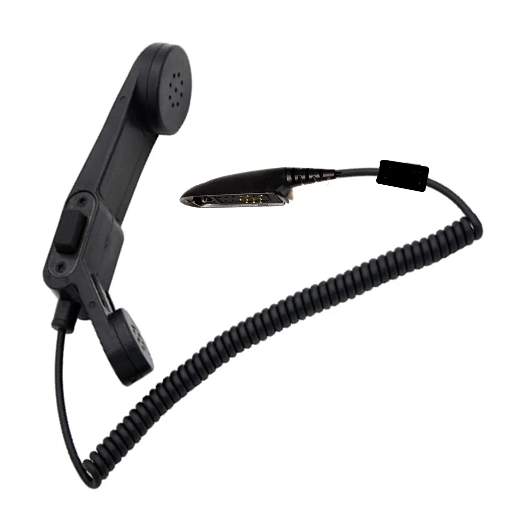 Imagem -02 - Portátil Alto-falante Ptt Microfone para Motorola Portátil Gp140 Gp320 Gp328 Gp338 Gp340 Pro7150 Pro5150 Walkie Talkie Adaptador H250