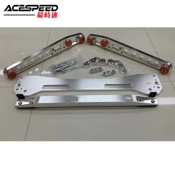 Rear Subframe Brace Tie Bar Lower Control Arm Complete kit For Honda Civic EK 96-00