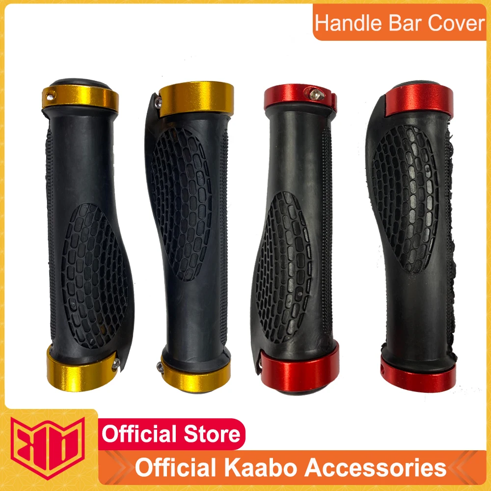 Original Kaabo Wolf Warrior Wolf King Handle Bar Cover Red / Gold Color Non-slip Handle Kaabo Official Parts