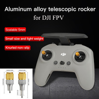 For DJI FPV Remote Controller Aluminum Alloy Thumb Rocker Transmitter Adjustable Extended Joystick Drone Rocker Accessories Kit