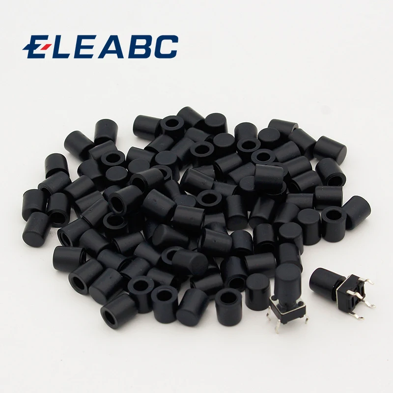 100Pcs/Lot Black Pl…