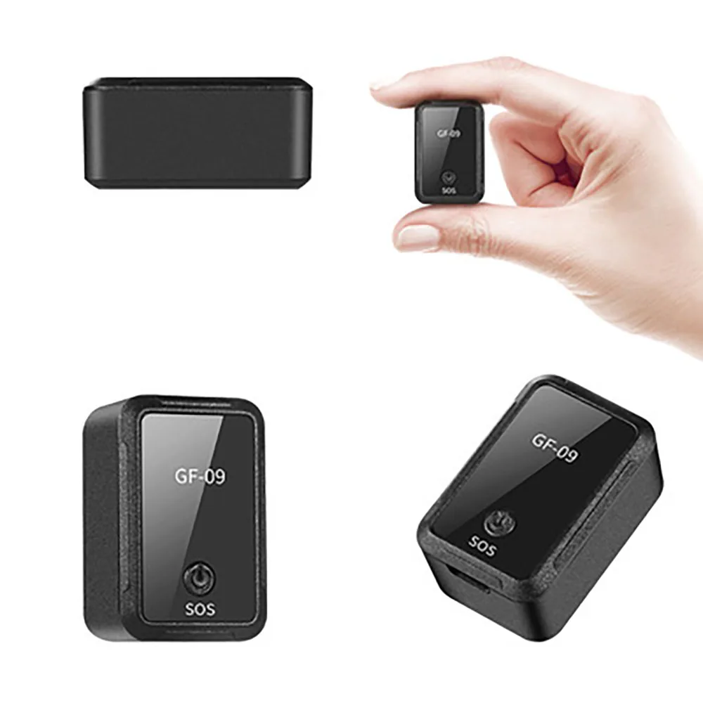 Gf09 mini gps tracker dispositivo anti-roubo gprs localizador de gravação de voz gps rastreador app baixar anti-perdido para idosos e crianças