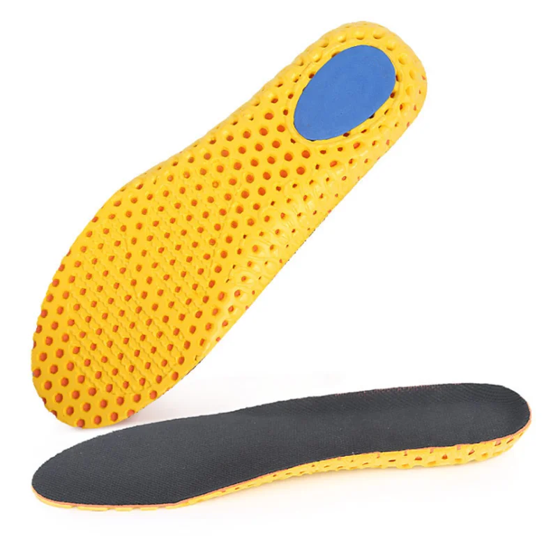 Elastic Shock Absorbing Shoe Insoles Breathable Honeycomb Sneaker Inserts Sports Memory Foam Shoe Insole Unisex