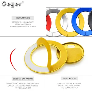 Araba sticker nissan qashqai juke x-trail t32 tiida başladıktan sonra otomatik durdurma düğmesi motor, o-ring kapak deliği tarzı araba En çok satılan 12, tiida çerçeveleri-no. 6