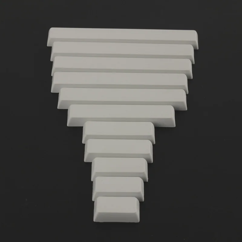 1pc XDA profile mechanical keyboard key cap Light Grey Dark Gray 7x 6.5x 6.25x 6x 5.5x 4.5x 3x 2.75x 2.25x 2x 1.75x Spacebar