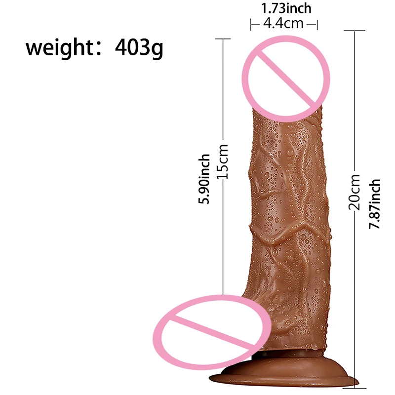 Moonuo Exotic Female Masturbator Healthy soft glue Realistic Soft Dildo Suction Cup for Women Big Dick Sex Toys