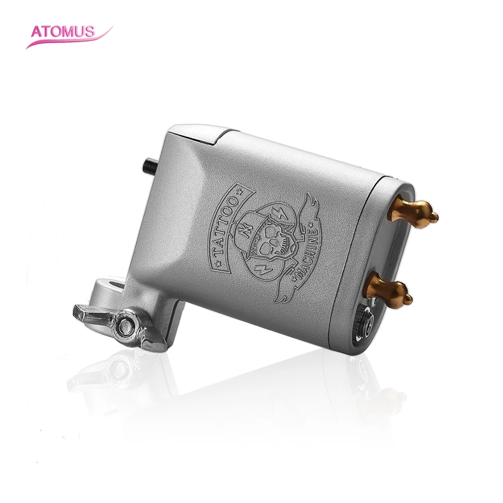 

Plastic Rotary Tattoo Machine Professional Tattoo Machine Guns For Lining Shading Silver Black Color