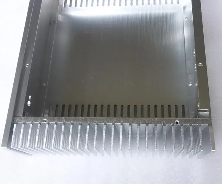 BZ3207A gabinete pré-amplificador de alumínio completo/chassis amplificador AMP BOX/caixa DIY 320mm * 70mm * 248mm