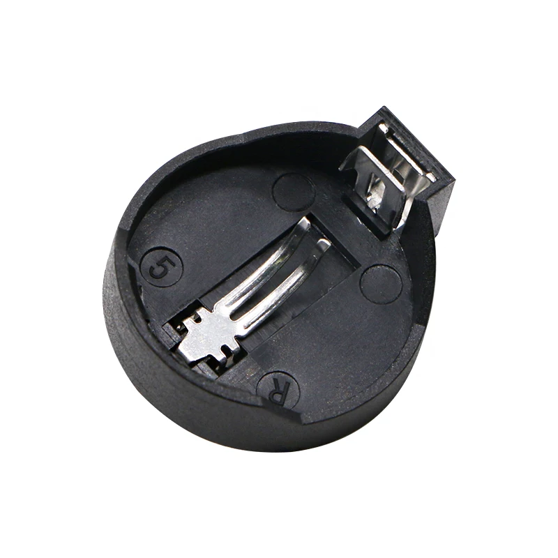 THM/DIP CR2025, CR2032 Battery Holder Plastic Coin Cell Holder for 20mm Coin Cells CCH-224A