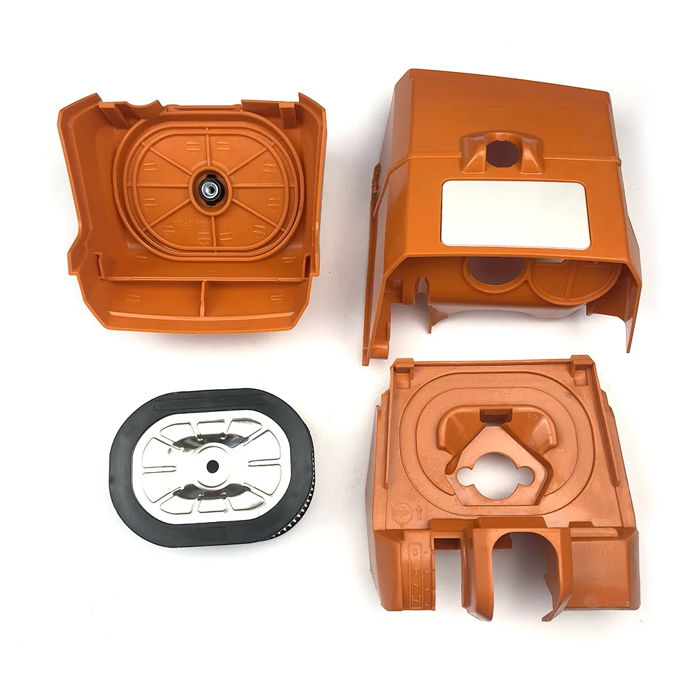 1 set Cylinder Cover Air Filter Cover Filter Base Chainsaw accessories garden tool replacements for STIHL MS440 044.