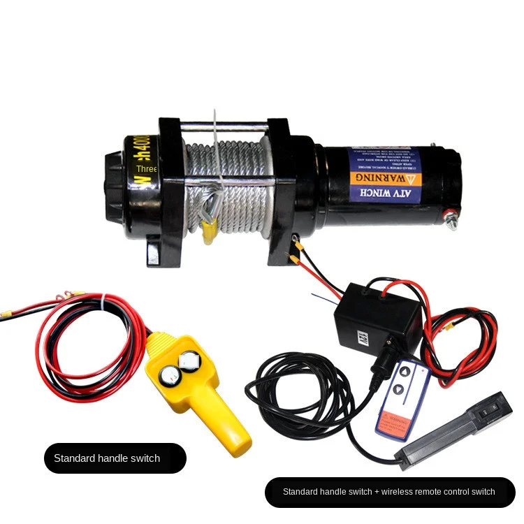 سيارة الكهربائية ونش 12v الكهربائية ونش 2000-12000lb الكهربائية سيارة ونش