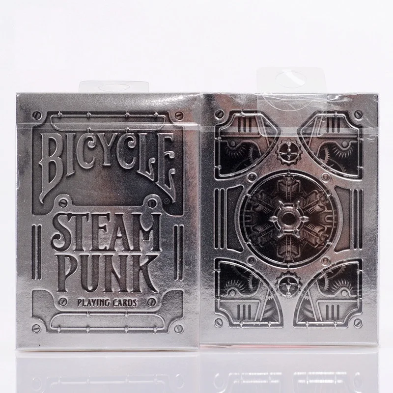 Bicycle Steampunk Playing Cards Gold/Silver/Bronze Deck Poker Magic Cards Magic Props Magic Tricks for Professional Magician