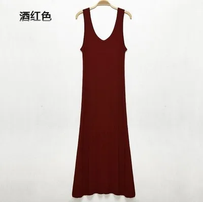 Fdfklak Casual Night Dress Women New Vest Long Nightdress Modal Comfortable Nightwear Female Nightgowns Vestidos Mujer 11 Color
