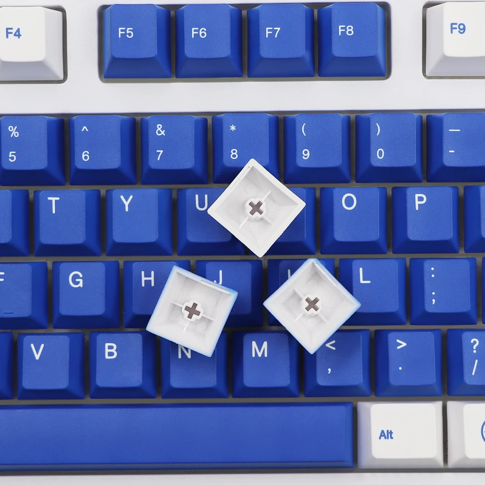 GMK-KEY Lazurite Keycap PBT Dye Subbed Anh Đào Hồ Sơ Keycaps 1.75U 2U Dịch Chuyển Cho GK61 Sk61 64 84 TKL87 98 108 switch MX Key Cap